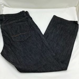 FCUK Denim Jeans Blue Button Fly Reg Fit Sz 36 X30